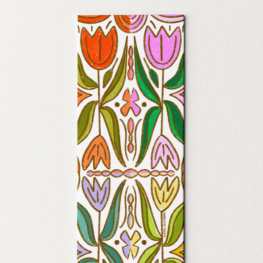 Tulip Fields Luxe Bookmark