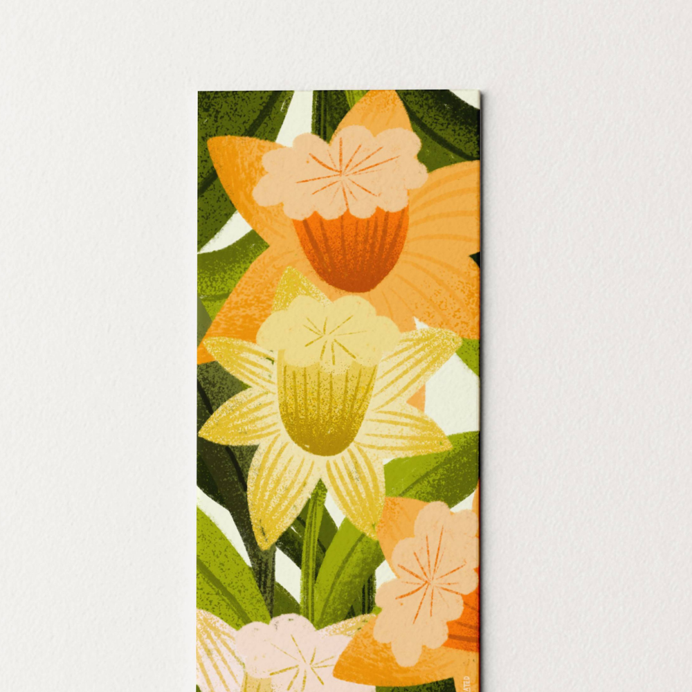 Daffodil Delight Heavyweight Art Bookmark