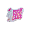 Pink Pony Club dancing skeleton sticker