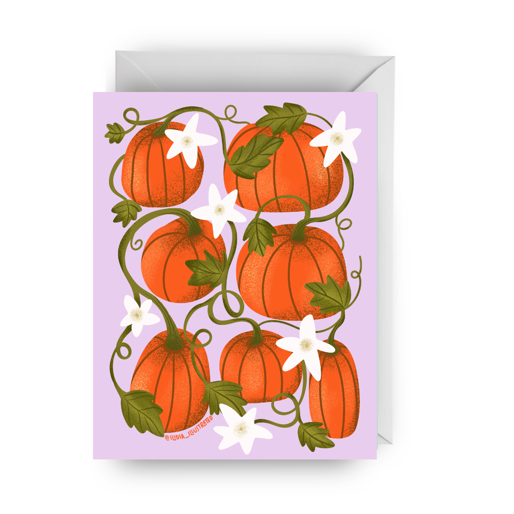 Pumpkin Patch Greeting Card