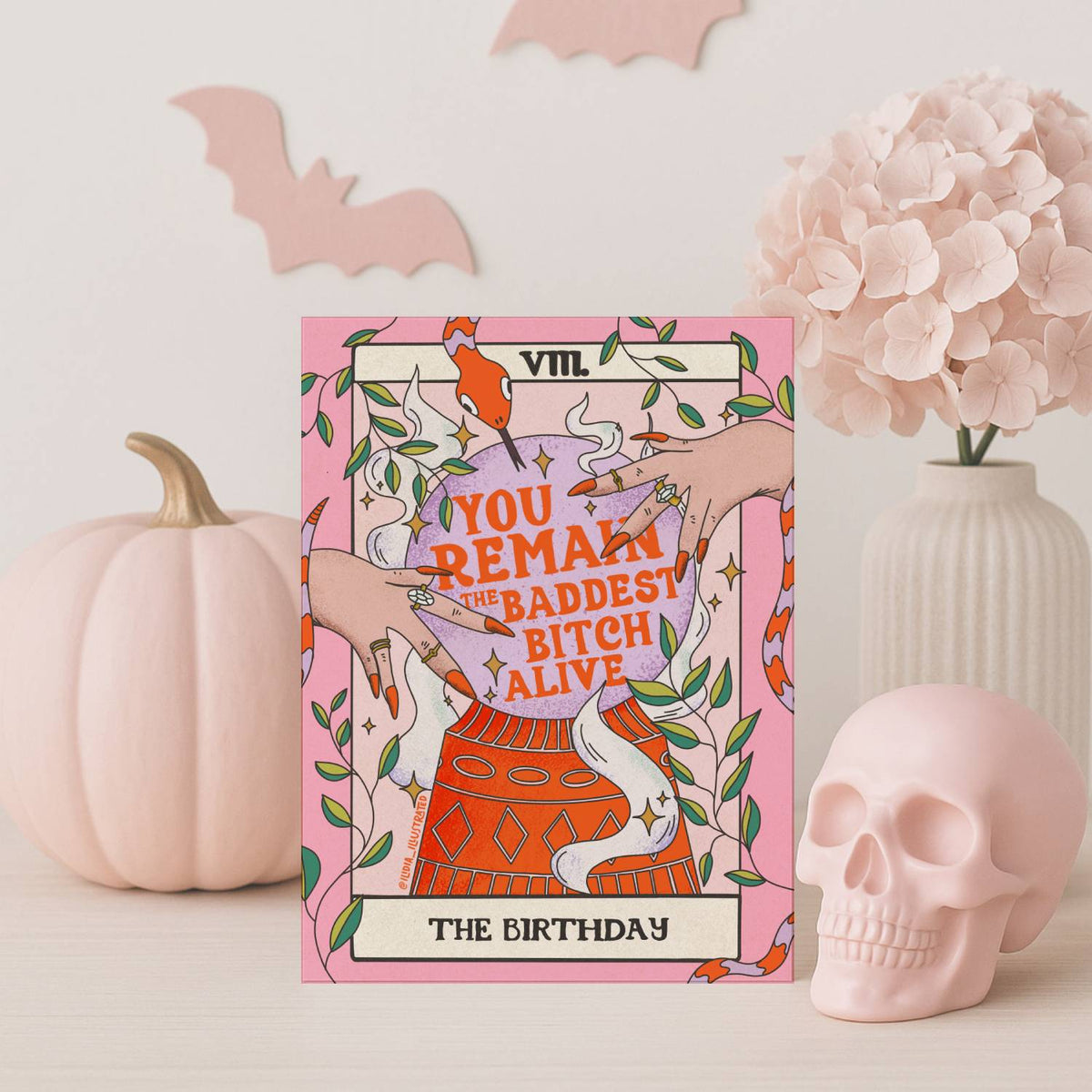 Crystal Ball Birthday Card