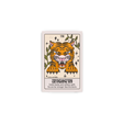 Tiger Strength Tarot Vinyl Sticker