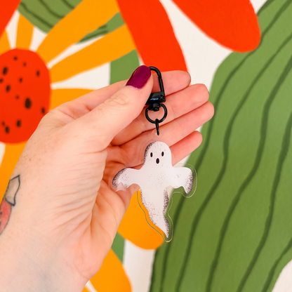 Little Ghostie Acrylic Keychain
