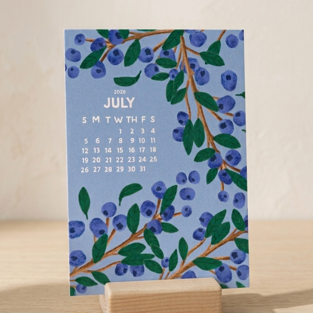 Little Monthlies 2026-2027 Mid-Year Desk Calendar Cards
