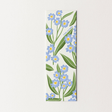 Blue Forget Me Not | Heavyweight Art Bookmark