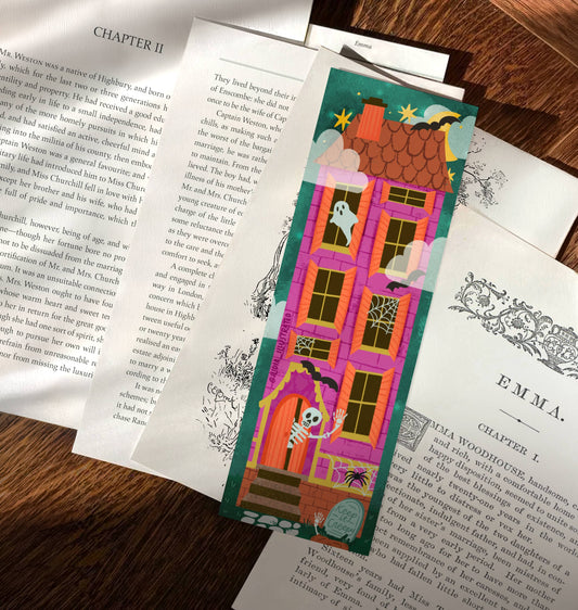 Halloween Mansion Luxe Bookmark