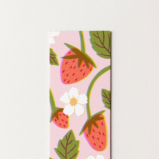 Riso Strawberries Luxe Bookmark