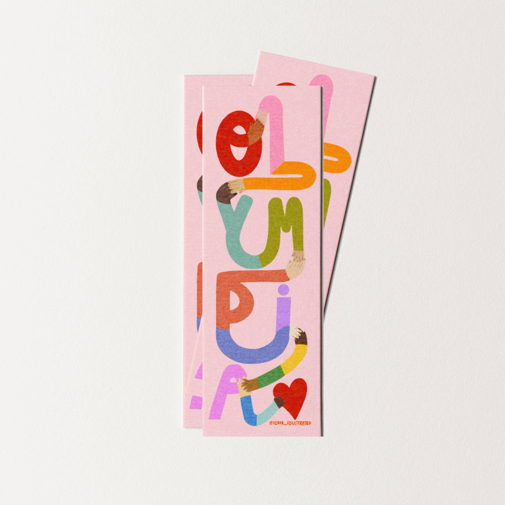 Olympia Community Heavyweight Art Bookmark