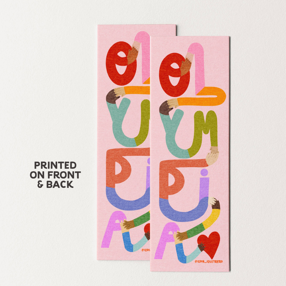 Olympia Community Heavyweight Art Bookmark