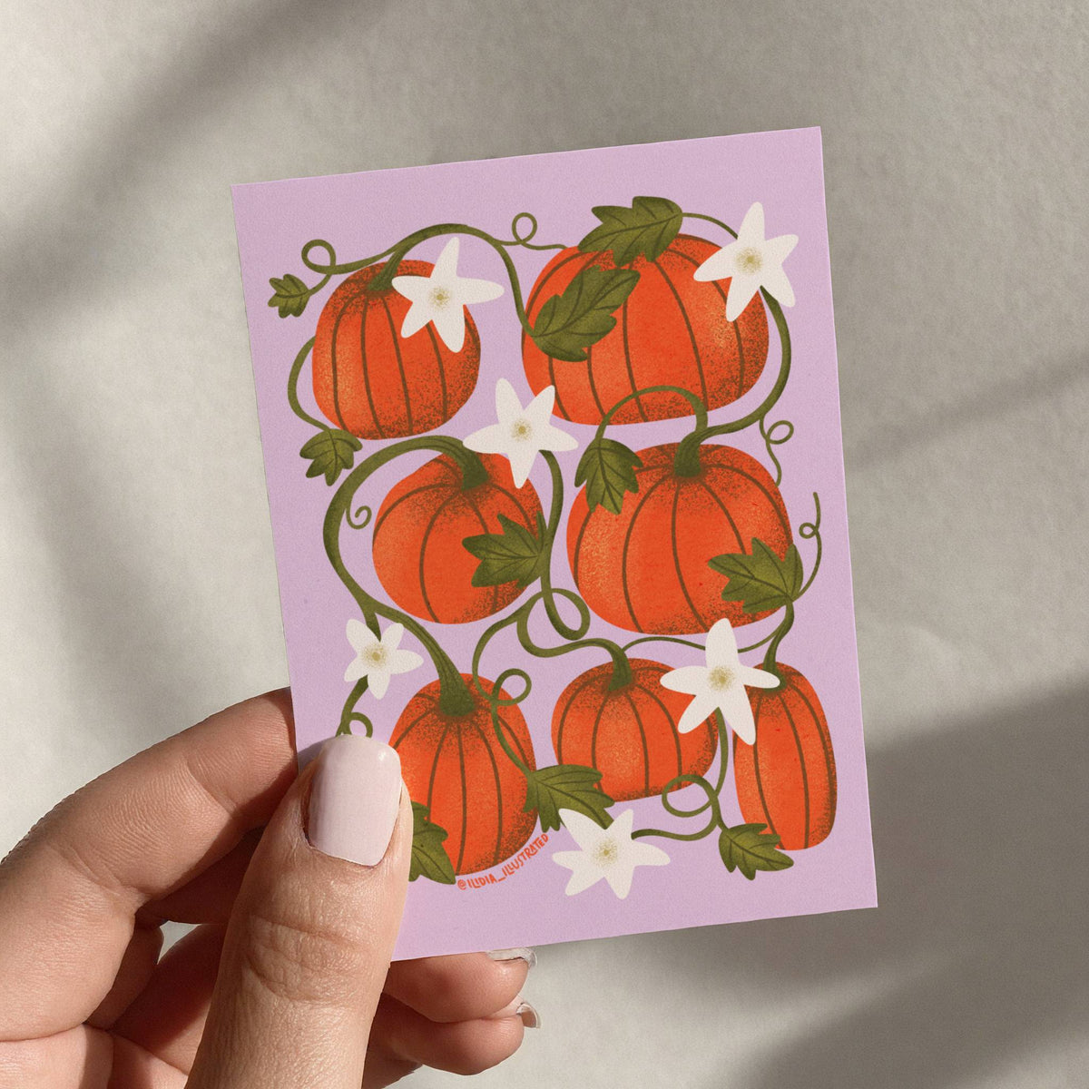 Pumpkin Patch Mini Art Print
