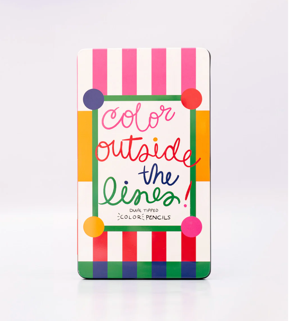 Color Outside the Lines Colored Pencil Set