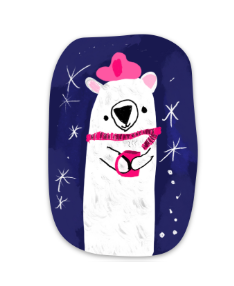 Kid Made Sticker $4