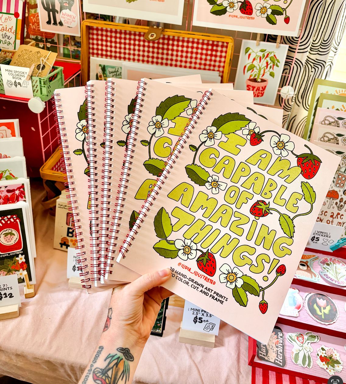 Lettering Coloring Book