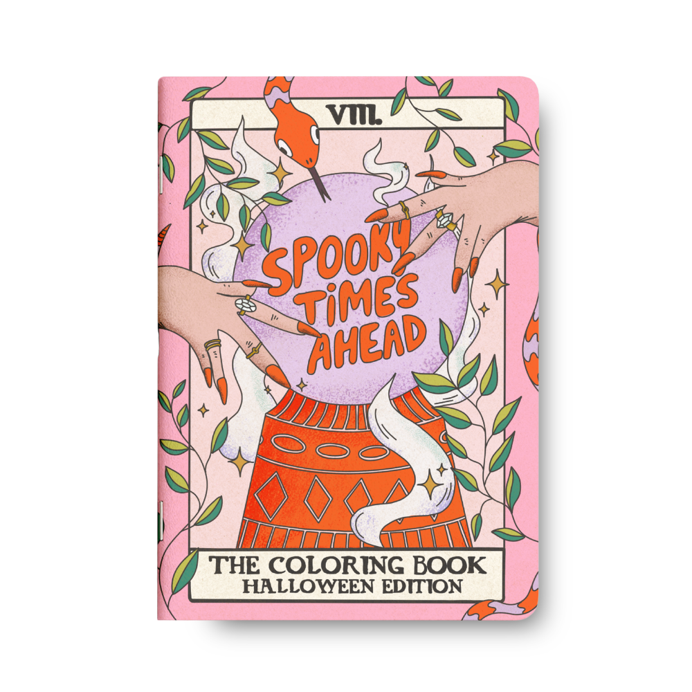Spooky Times Ahead, A Halloween Coloring Book