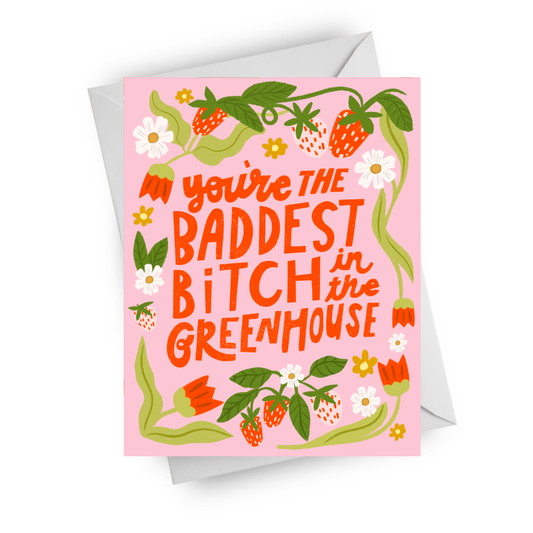 Baddest Bitch Card