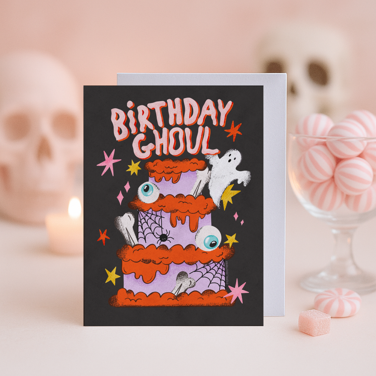 Birthday Ghoul Halloween Birthday Card