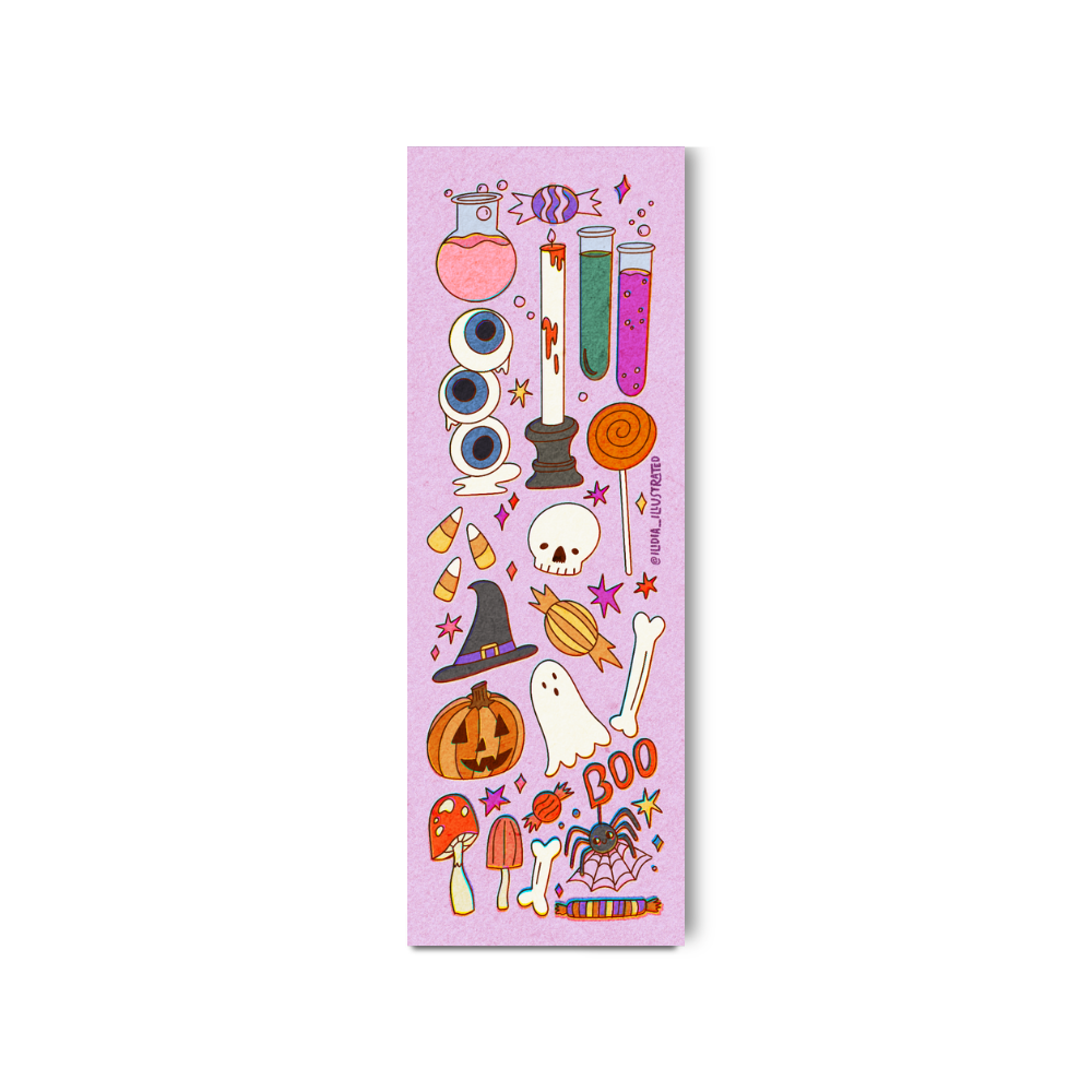 Spooky Things Riso Luxe Bookmark