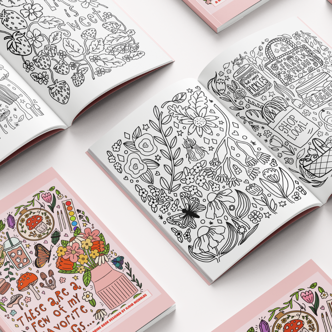 These Are A Few Of My Favorite Things Coloring Book