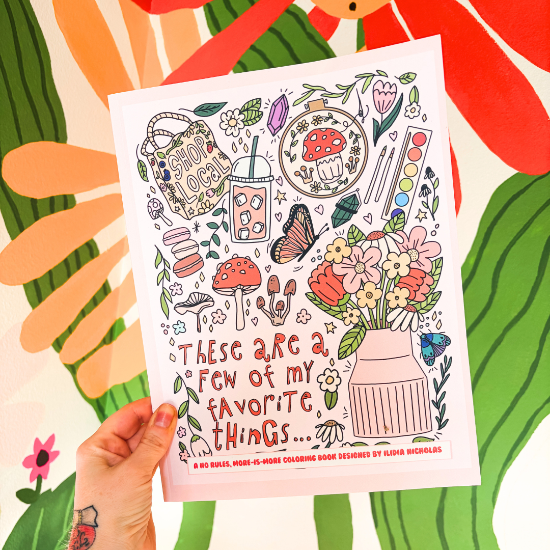 These Are A Few Of My Favorite Things Coloring Book