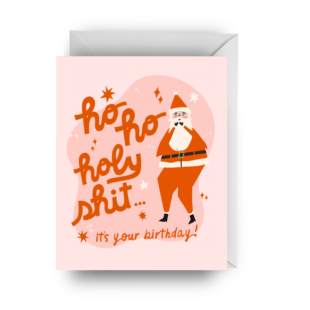 December Baby Birthday Card