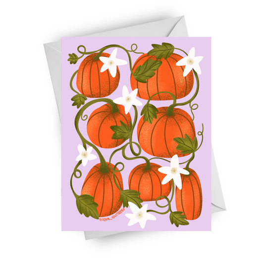 Pumpkin Patch Greeting Card