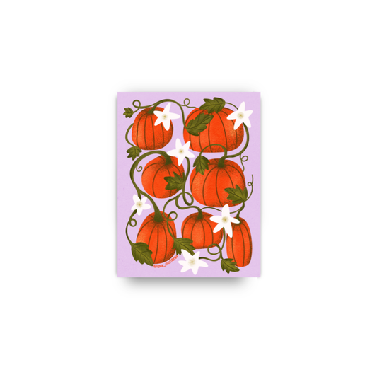 Pumpkin Patch Mini Art Print
