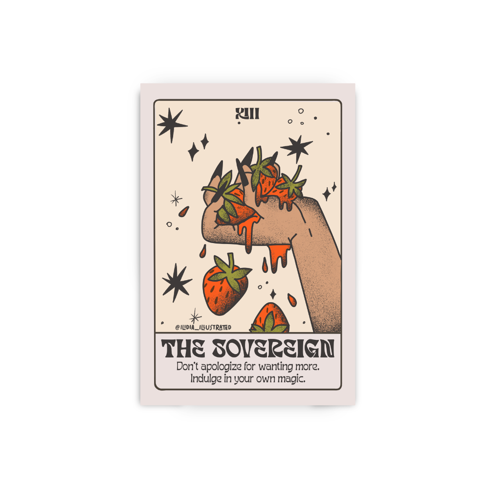 Tarot Card Style Mini Art Prints