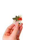 Bunch of Strawberries Vinyl Sticker (2"x1.7")