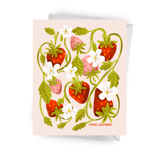 Strawberry Fields Greeting Card