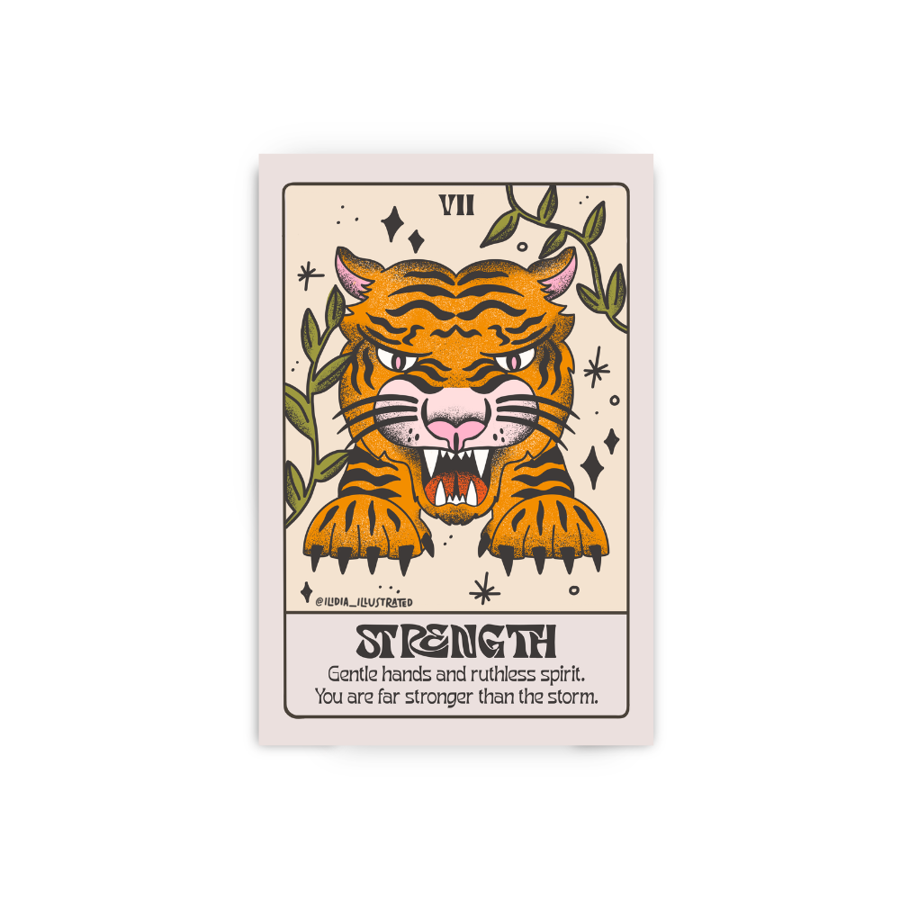 Tarot Card Style Mini Art Prints