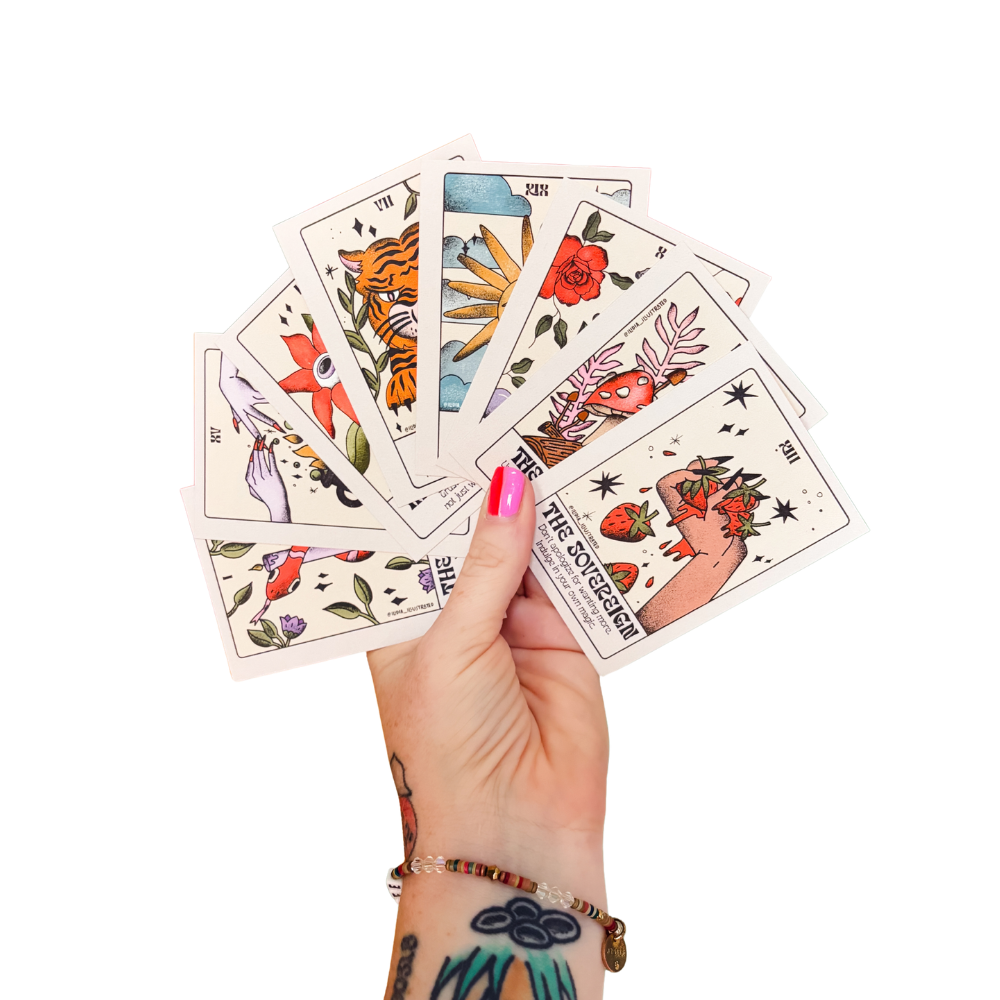 Tarot Card Style Mini Art Prints